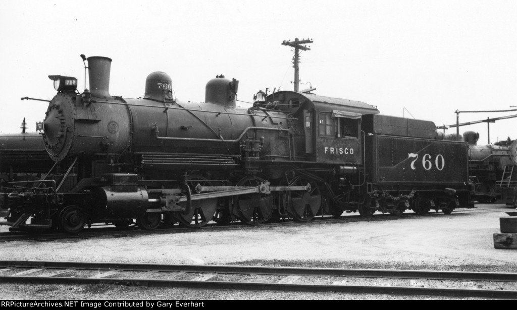 SLSF 4-6-0 #760 - St Louis-San Francisco